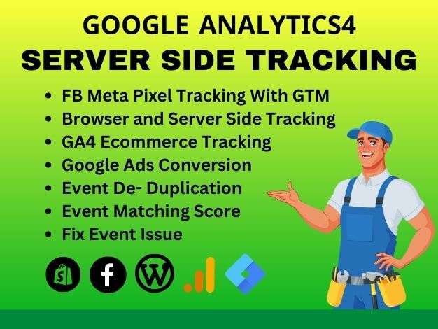 google analytics 4 server side tracking